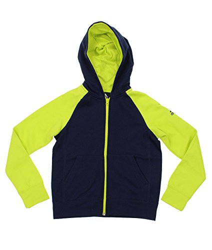 Adidas Youth Fleece Full Zip Hoodie, Navy
