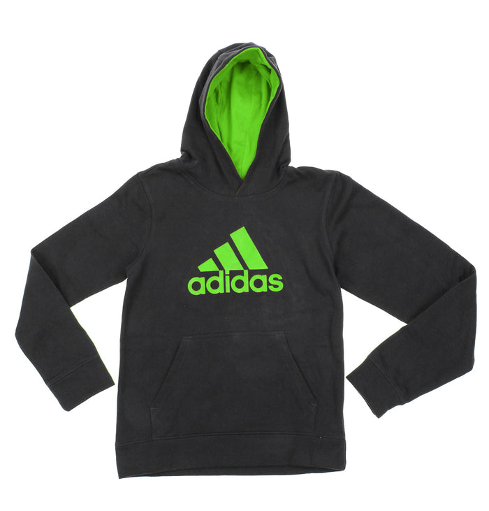Large (14-16) / Dark Grey / Green