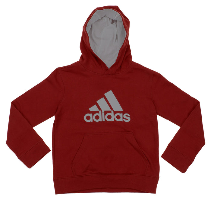 Large (14-16) / Maroon / Grey