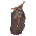 Youth Leather Cowboy Chinks, Boys or Girls, Buckstitch
