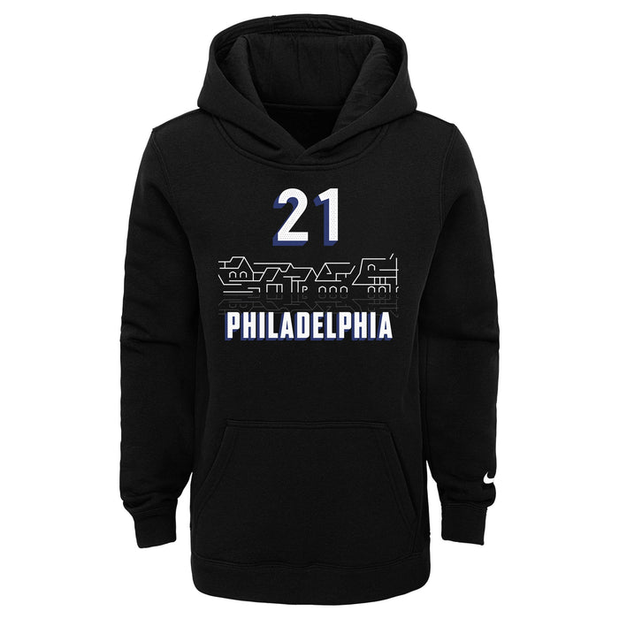 Nike Youth NBA Joel Embiid #21 Philadelphia 76Ers  Pull Over Hoodie