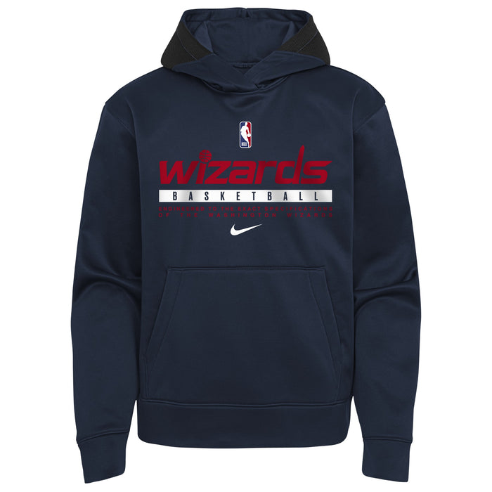 Nike Youth NBA Washington Wizards Spotlight Pull Over Hoodie