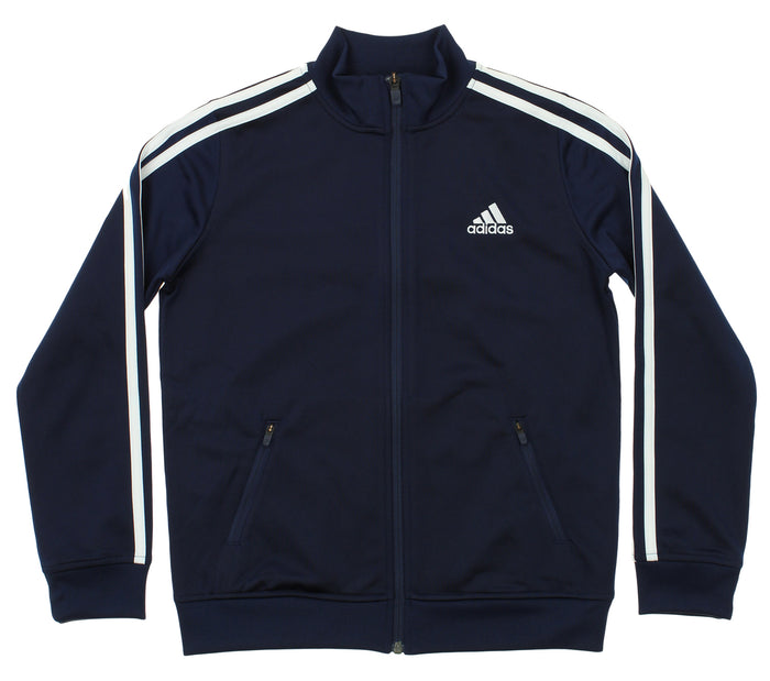 Adidas Youth Separates Training Track Jacket, Colligiante Navy/White