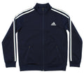 Adidas Youth Separates Training Track Jacket, Colligiante Navy/White