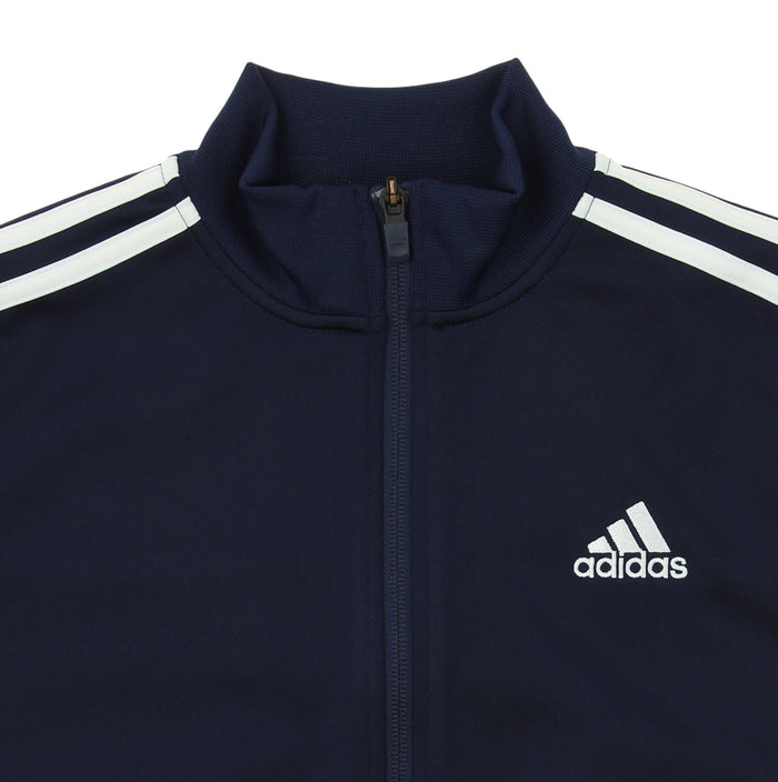 Adidas Youth Separates Training Track Jacket, Colligiante Navy/White