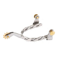 Youth Spurs with Twisted Band