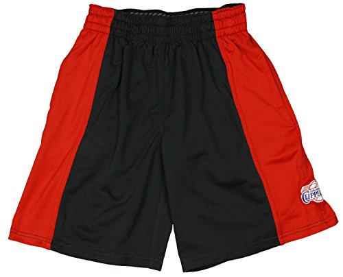 Zipway NBA Basketball Men's Los Angeles Clippers Mesh Shorts, Black