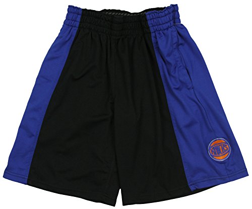 Zipway NBA Basketball Youth New York Knicks Malone Shorts - Black / Blue