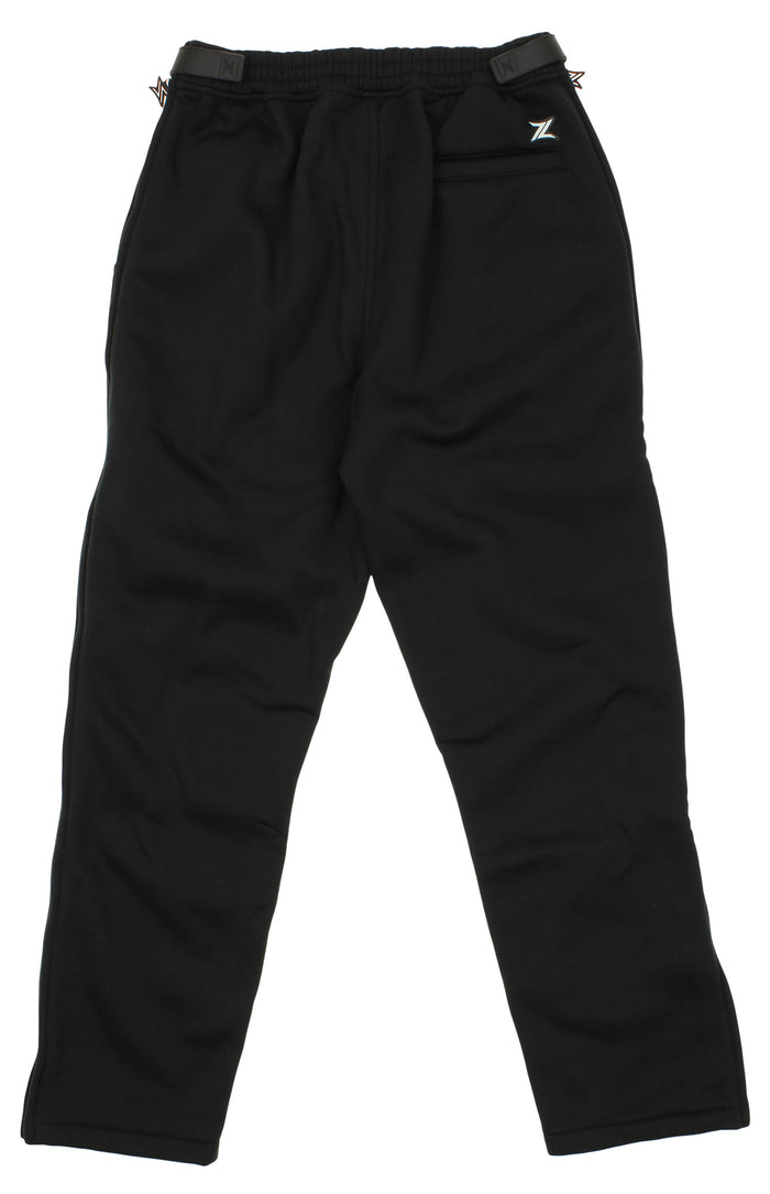Zipway NBA Men's Oklahoma City Thunder Performance Fleece Tear-Away Pants, Black