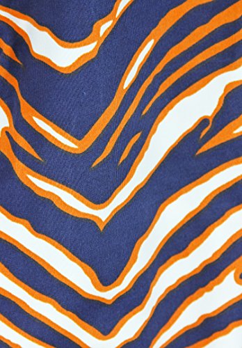 Zubaz MLB Women's Detroit Tigers Team Color Tiger Print Leggings Pants