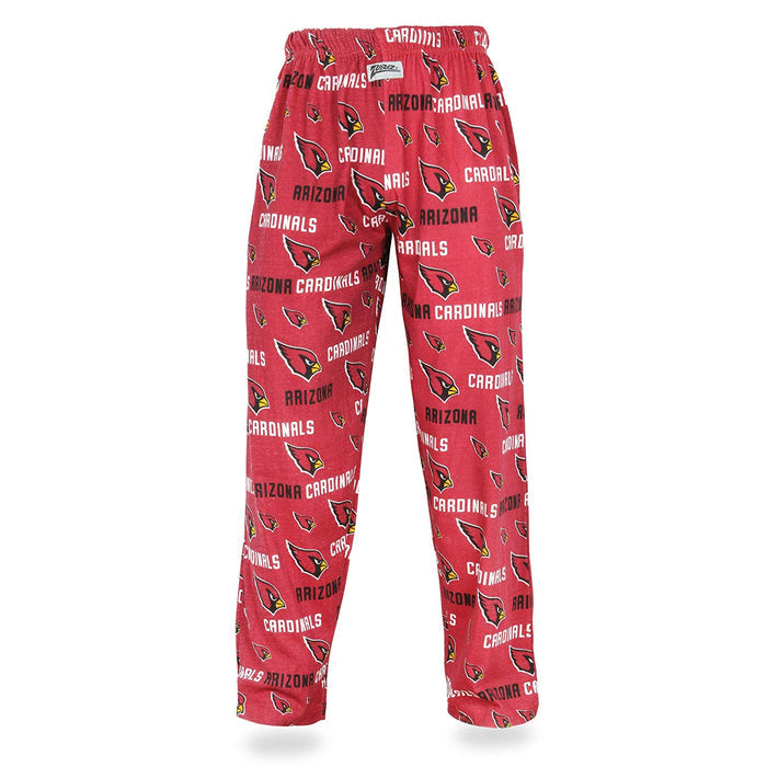 Zubaz NFL Football Men's Arizona Cardinals Print Logo Comfy Pants, Color Options