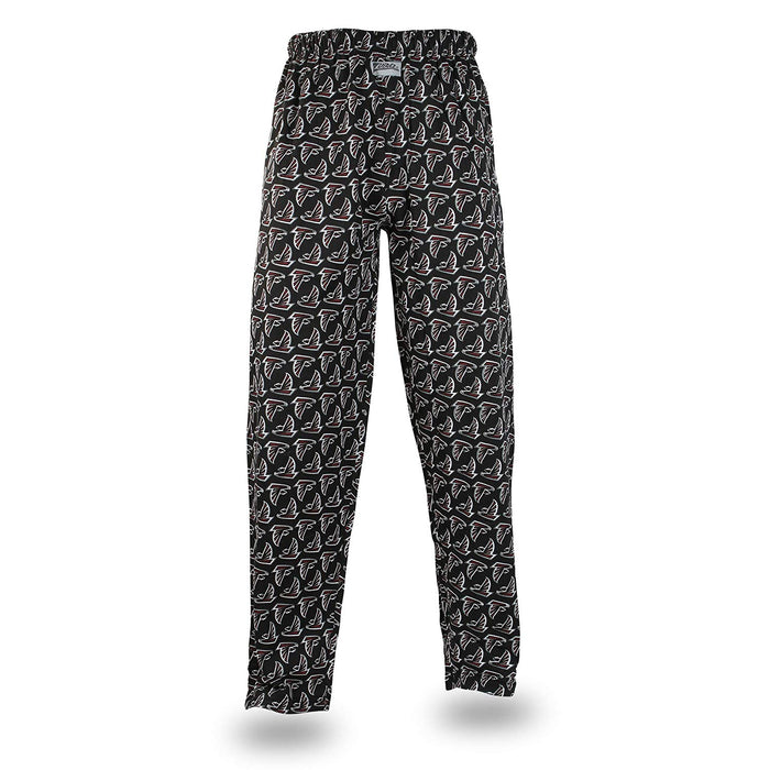 Zubaz NFL Football Men's Atlanta Falcons Print Logo Comfy Pants, Color Options