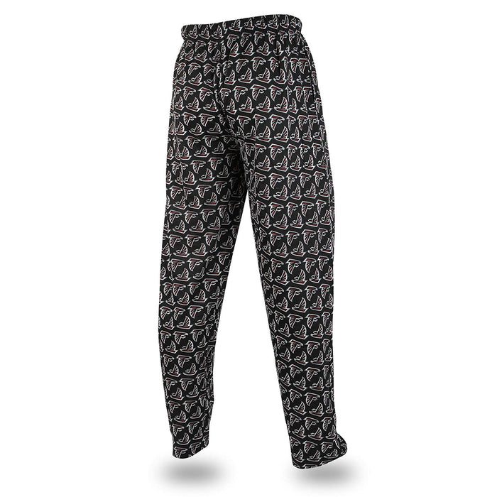 Zubaz NFL Football Men's Atlanta Falcons Print Logo Comfy Pants, Color Options