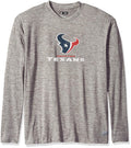 Zubaz NFL Men's Houston Texans Long Sleeve Tee