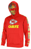 Zubaz NFL Men's Kansas City Chiefs Hoodie w/ Oxide Sleeves