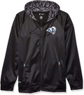 Zubaz NFL Men's Los Angeles Rams Full Zip Digital Camo Hood Hoodie, Black