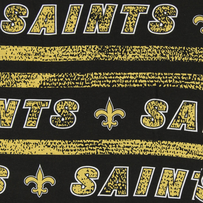 Zubaz NFL Men's New Orleans Saints Static Lines Comfy Pants