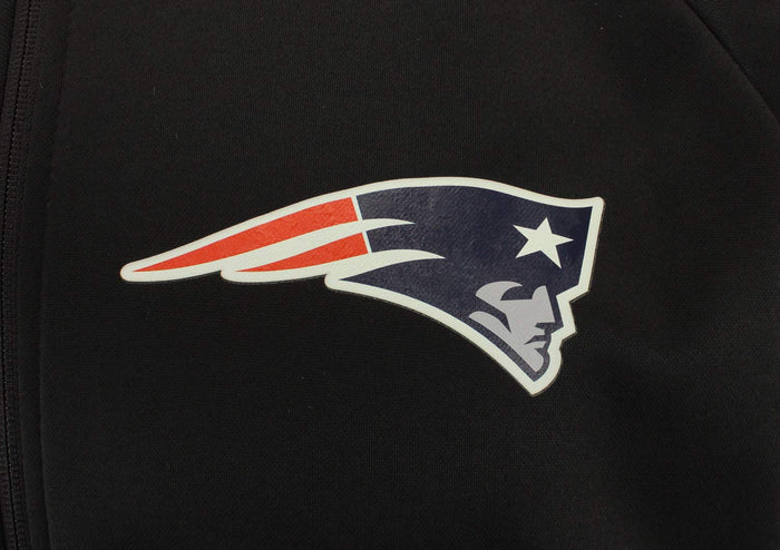 Zubaz NFL New England Patriots Men's Heavyweight Full Zip Hoodie