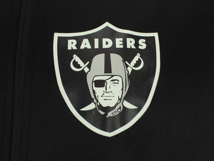 Zubaz NFL Oakland  Raiders Men's Heavyweight Full Zip  Fleece Hoodie