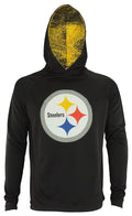 Zubaz NFL Pittsburgh Steelers Men's Lightweight  French Terry Hoodie