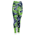 Zubaz NFL Women's Seattle Seahawks Team Swirl Leggings